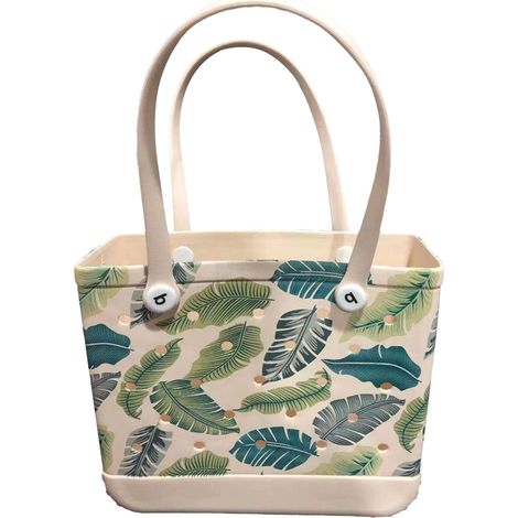Sac de plage perforé en EVA imprimé, style européen et américain tendance, petit format, idéal pour ranger son animal de compagnie lors des voyages.
