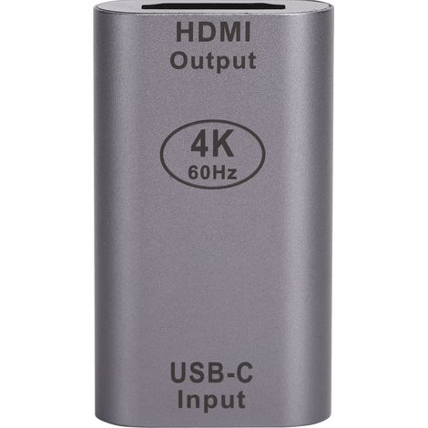 Adaptateur USB‑C vers HDMI 2.0 Convertisseur Vidéo Haute Définition Transmission (1/5)
