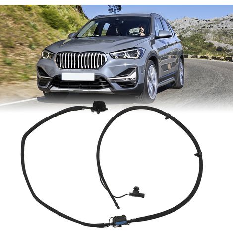 Buse de lave-glace en ligne à double buse chauffante 61667350651, adaptée aux BMW X1 F48 2014–2019. (1/5)