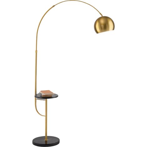 Piantana Contemporanea Tableau Metallo Ottone 1 Luce E27 Ip20 (1/3)