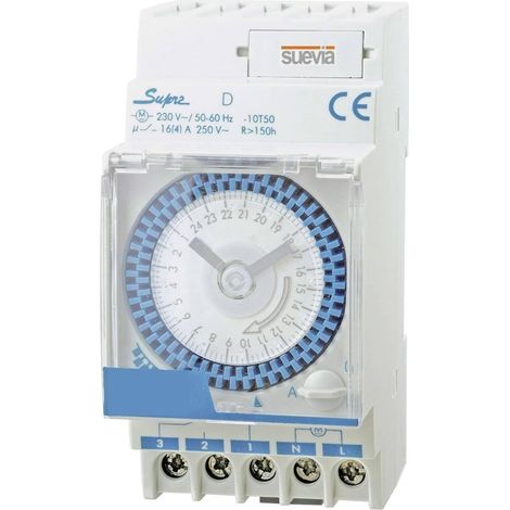Suevia Interruptor horario modelo estándar funcional