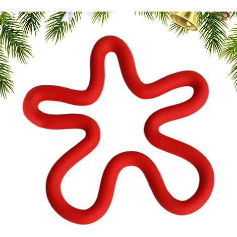 Protège-Plat Chaud Noël sous-Verres et Tapis résistants à la Chaleur Porte-marmite silicone pour la Cuisson la Pâtisserie les Repas les Plats les Casseroles et Poêles la Table et la (1/5)