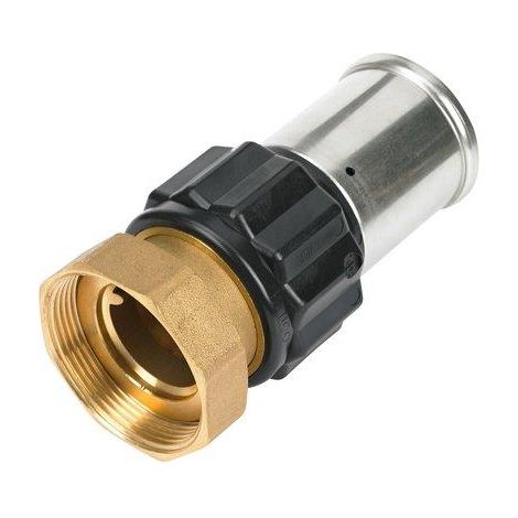 Manchon droit multicouche à visser Henco - Ecrou tournant 2' - Diamètre 50 mm (1/2)