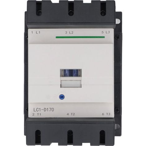 Contacteur AC 170A, bobine à noyau cuivre, contact argent sensible, ignifuge, pour moteur 380V. (1/5)