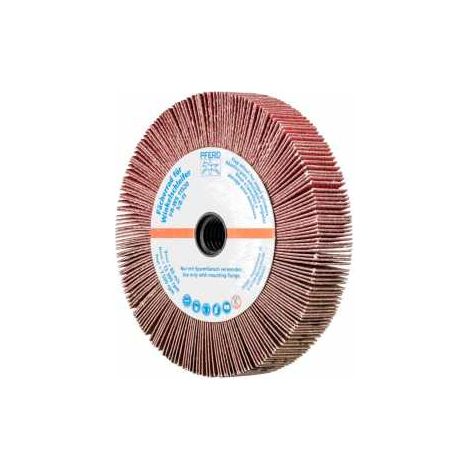 PFERD TOOLS Lamellenschleifrad für Winkelschleifer FR WS Ø 115x20mm 5/8-11 CO-COOL120 für Edelstahl 2 Stk (1/2)
