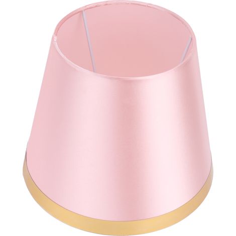 Abat-jour en tissu rose style européen moderne pour lampe de table ou lampadaire E27 - PX132 (1/5)