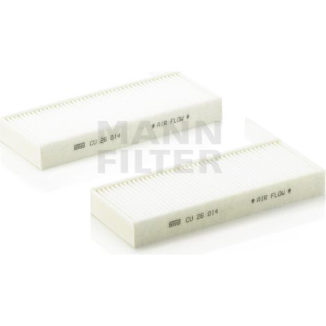 MANN CU26014-2 Innenraumfilter - Äquivalent SC 4072 KIT HIFI FILTER (1/2)