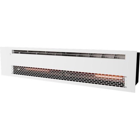 Rideau d'air encastrable Blanc 6kW/12kW Stopair - INTUIS - M168224 (1/4)