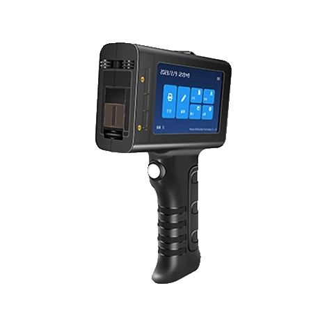 Handheld-Tintenstrahldrucker, tragbare Kennzeichnungsmaschine, 25 Sprachunterstützung, Drucker mit 2 Tinten (1/2)