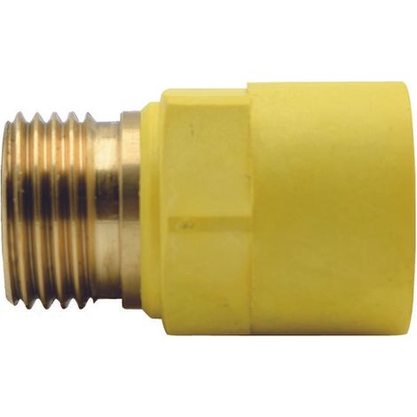 Dielektrische Isolierverschraubung für Gasverbraucher 1/2" mf