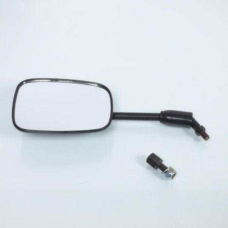 umkehrbarer Spiegel schwarz 123x88mm mit Metalmena-Adapter für (1/4)