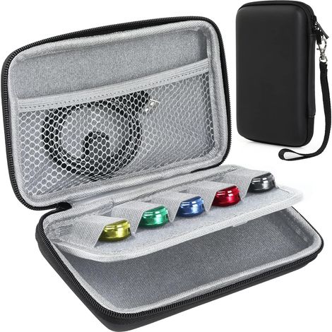 étui pour Clé USB, étui de Support de Clé USB en Matériau Souple, Organisateur Universel d'accessoires électroniques, Organisateur de Support de Clé USB Portable avec 10 Emplacements Gris (1/5)