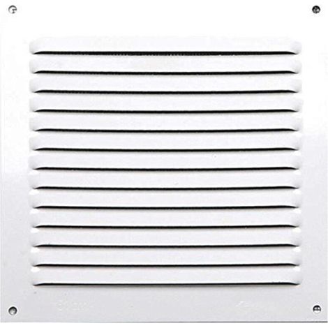 25 x 25 cm Metall-Lüftungsgitter für Lufteinlass