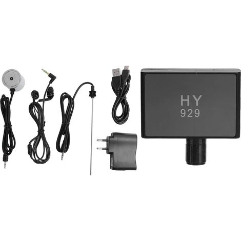 Détecteur de fuite de tuyau avec double sonde, eau rechargeable professionnelle haute sensibilité (1/5)