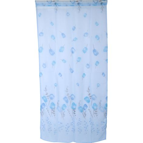 Rideaux de voile de fenêtre élégants simples de fenêtre de 1x2m pour décoration de chambre de balcon