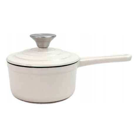 Casserole en fonte TIERRA 14 cm 0,9 L crème NOIS (1/5)