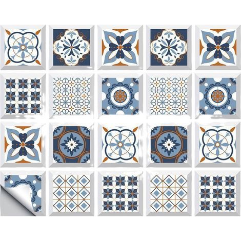 Selbstklebende Fliesentapete 40 x 200 cm, PVC, moderner Stil, wasserfest, Wandaufkleber, Dekoration 40 x 200 cm, Farbe (1/5)