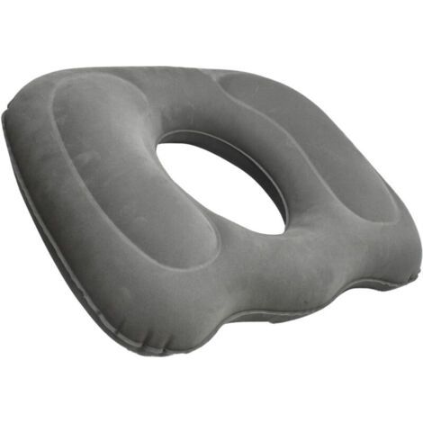 Oreiller gonflable en forme de donut, coussin de siège orthopédique pour la maison (1/5)