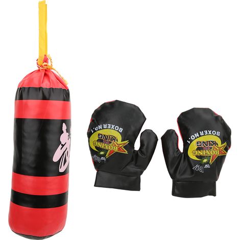Gants de boxe enfant pour arts martiaux, sacs de frappe pour sport et fitness, équipement d'entraînement pour jeux de combat (1/5)