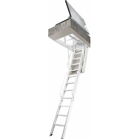 Klappbare Treppe - Luke 70x100cm - Höhe von 2.91 bis 3.00m - ACI-QUAT300/100X70
