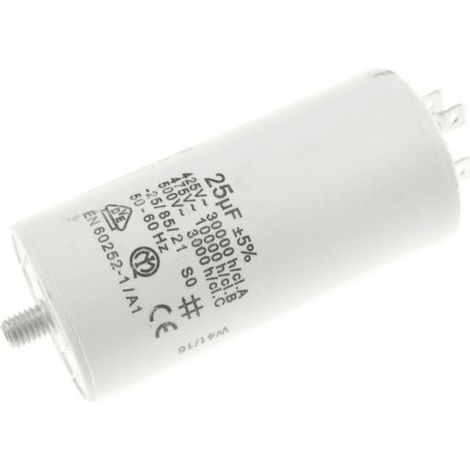 CONDENSATEUR 25UF POUR NETTOYEUR HAUTE-PRESSION   NILFISK ADVANCE - 128500636 (1/2)