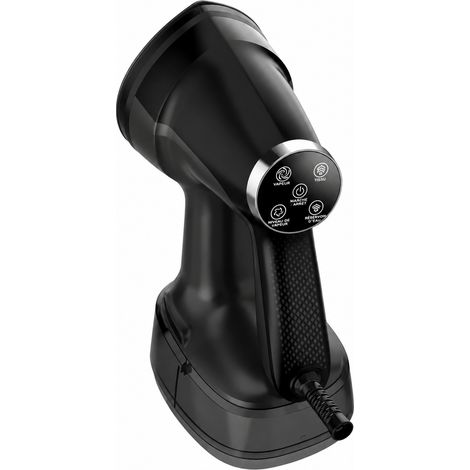 Défroisseur vapeur à main 1500W noir prise britannique écran LCD noir réf 7053 18 × 11,5 × 28 cm 1,125 kg – Livraison gratuite