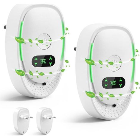 Purificateur d'air générateur d'ioniseur, plug in air, lot de 2, mini ioniseur portable pour la maison (1/5)