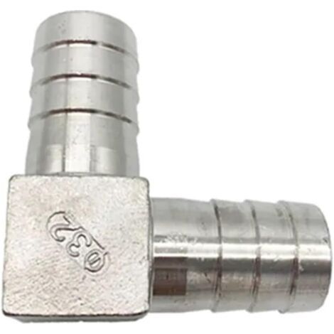 Raccords de tuyaux cannelés en acier inoxydable 304 type T, Y et L, 6 mm à 40 mm, 3 ou 4 voies(Y,40mm) Large 13mm (1/2)