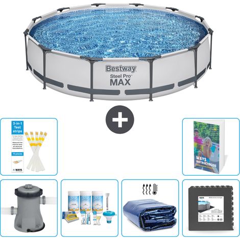 Bestway Steel Pro MAX Rund - 366x76 cm - 7-teilig S233