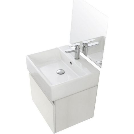 composizione Feridras Kira 50cm bianco - no specchio