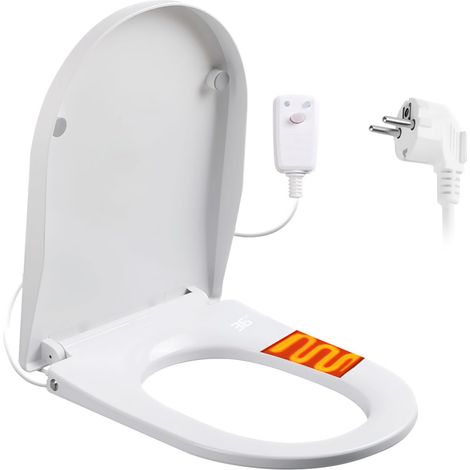 Intelligenter WC-Sitz – Bidet – Beheizbarer Sitz 3 Temperaturstufen – Mit automatischer Absenkfunktion – Temperaturanzeige – Nachtlicht – Typ V (1/5)