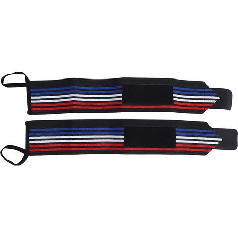 Protège-poignets de sport, bandage de compression ajustable, sangle de maintien pour haltérophilie et fitness, 1 paire (1/5)