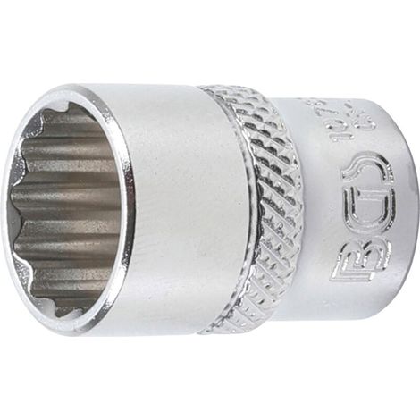 BGS Douille pour clé, douze pans 6,3 mm (1/4") 13 mm (1/4)