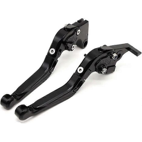 Leviers de frein et d'embrayage réglables, pliables et extensibles CNC pour moto Yamaha V-MAX VMAX1200 VMAX1700 (VMAX1200 1999-2004, bleu) Édition 527