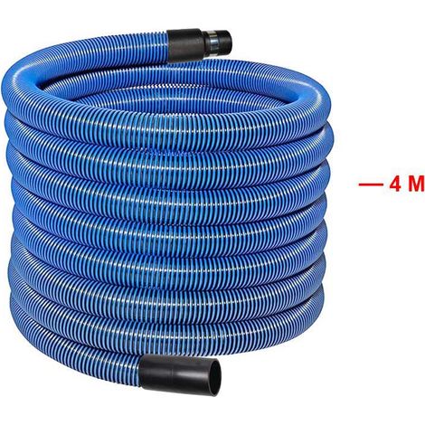 Atepac – Rallonge flexible 4m – Longueur de 2 à 7m – Diamètre intérieur 32mm – Anti-écrasement pour aspiration centralisée