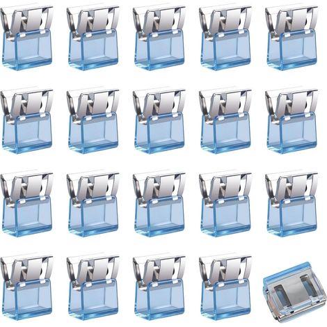 Lot de 20 clips de fixation pour jambes de pantalon, clips de fixation anti-essuyage, fixateurs d'ourlet de pantalon, clips de raccourcissement des jambes pour pantalons longs, ajustement des jambes (1/5)