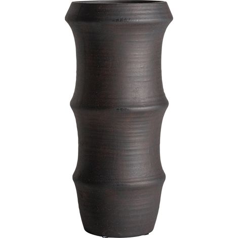 Vase Nohae design noir élégance déco - Noir profond chic et intemporel (1/2)