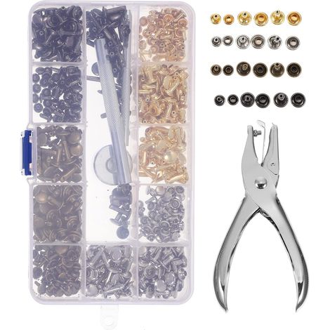 MINKUROW Set Di Attrezzi Per Dadi Rivetto Dado Rivetto Assortimento Set Filettatura Strumenti Per Rivettatura Cieca Per Impieghi Gravosi Set Di Dadi Per Chiavi Strumenti Strumenti Di Riparazione Fai D (1/5)