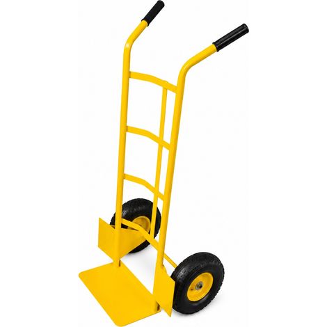 Carrello Portapacchi in Acciaio Trasloco Trasporto Carichi Pesanti Portata 200KG (1/4)
