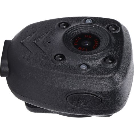 Mini caméra corporelle portable pour la police, avec vision nocturne, pour les forces de l'ordre à domicile et en extérieur, ainsi que pour la sécurité.