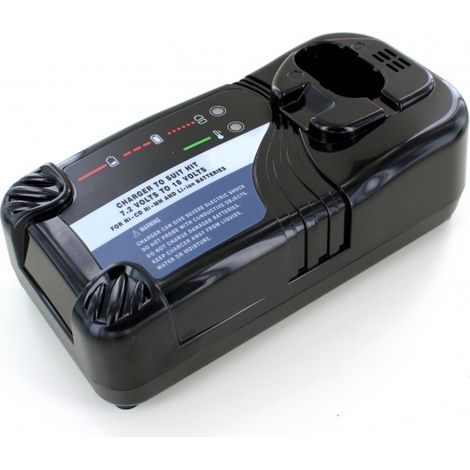Chargeur compatible batterie HITACHI 7.2V 18V Li-ion, Ni-Cd, NiMh (1/2)