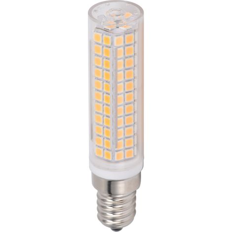 Ampoule LED E14 type « maïs » 1500 lm, 136 LED, dimmable, pour lustre, plafonnier ou applique murale, 110 V, 10 W, blanc chaud (1/5)