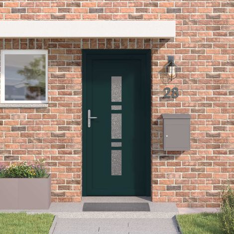 Porte Frontale Anthracite 98 x 200 cm PVC (1/5)