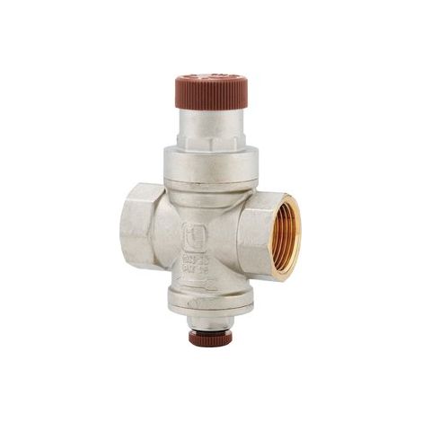 Réducteur de pression laiton nickelé 3/4'' BSP – Pression réglable 1-4 bar – Protection contre surpression – Température max 80°C – Itap (1/5)