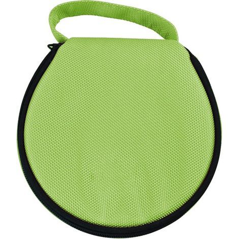 Longziming - Étui de transport gris pour CD/DVD – Étui de rangement étanche pour 20 disques – Compact et sûr pour la voiture, la maison et les voyages – Housse de protection pour CD et DVD (1/5)