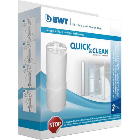 BWT Quick & Clean cartouches de filtration eau blanc (1/3)
