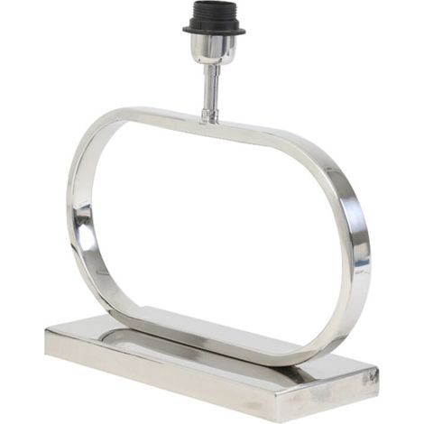 Light & Living - lámpara de mesa - Jamiro - plateado - metal -