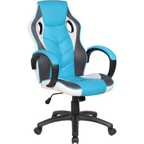 Silla con Ruedas - Sillón de Oficina Negro