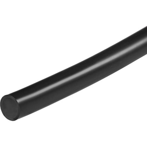 Silicone Tube 8mm(5/16") ID x 10mm(3/8") OD 1m Caoutchouc Tube Air Tuyau Eau Tuyau pour Pompe Transfer Noir (1/5)