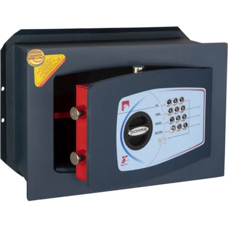 Cassaforte a Muro Digitale con Pass Serie Gold Technomax - 270X390X240Mm